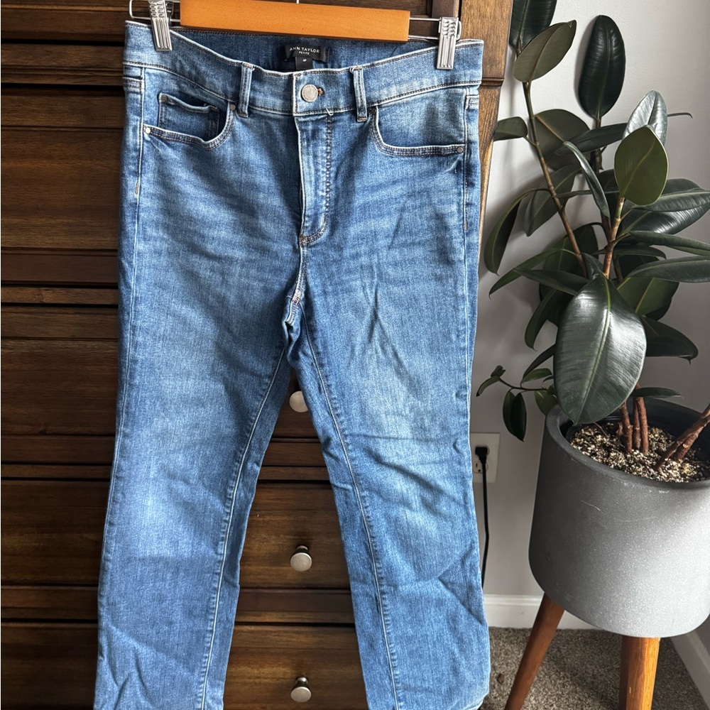 Ann Taylor Women's Blue Boot Cut Jeans - Picture 1 of 5